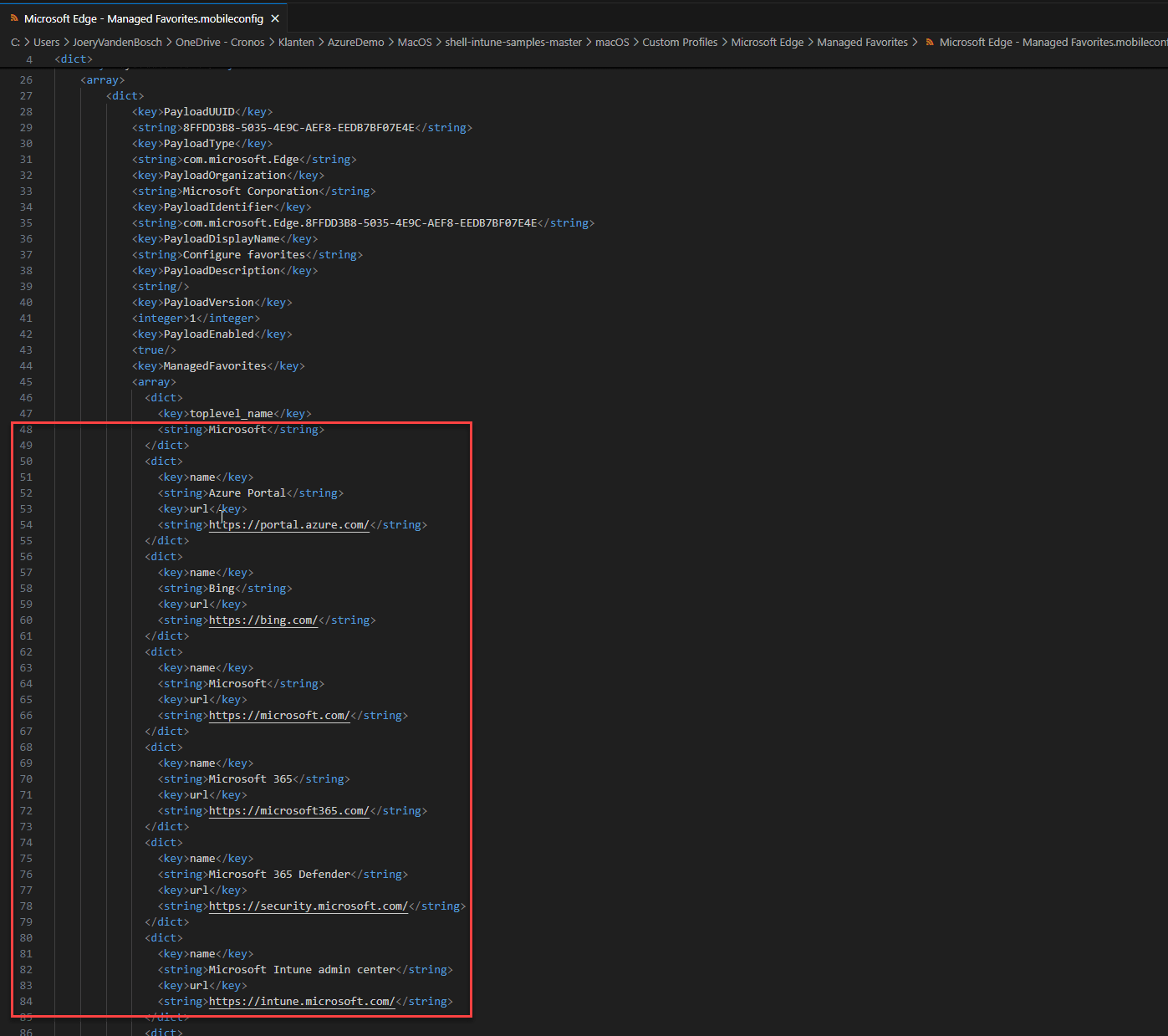 Custom configuration profiles overview for macOS in Intune